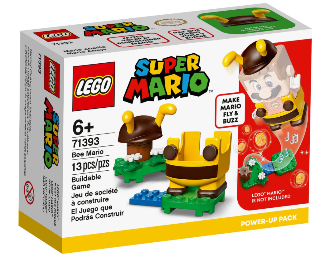 LEGO 71393 Bee Mario Power-Up Pack 蜜蜂瑪利奧升級換裝 (Super Mario 超級瑪利奧)