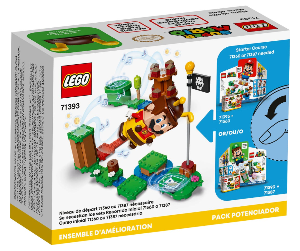 LEGO 71393 Bee Mario Power-Up Pack 蜜蜂瑪利奧升級換裝 (Super Mario 超級瑪利奧)