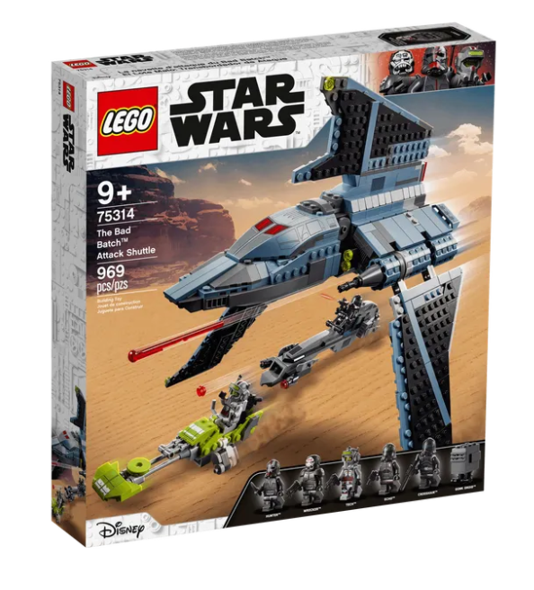 LEGO 75314 The Bad Batch™ Attack Shuttle 瑕疵品™ 戰鬥穿梭機 (Star Wars™星球大戰）