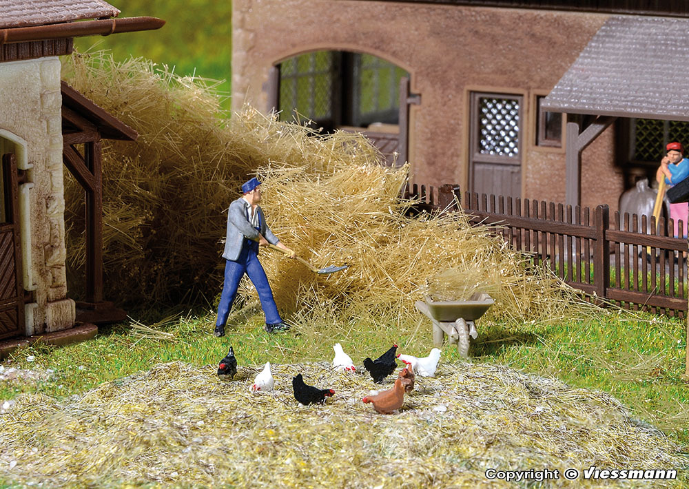 特價 Viessmann 1528 HO規 Chicken run 會動的雞