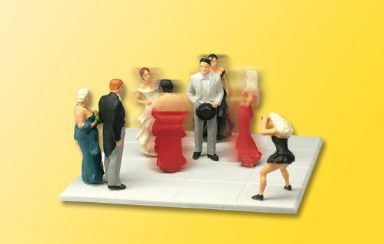 Viessmann 5186 HO規 Tanzgruppe 電動跳舞人偶