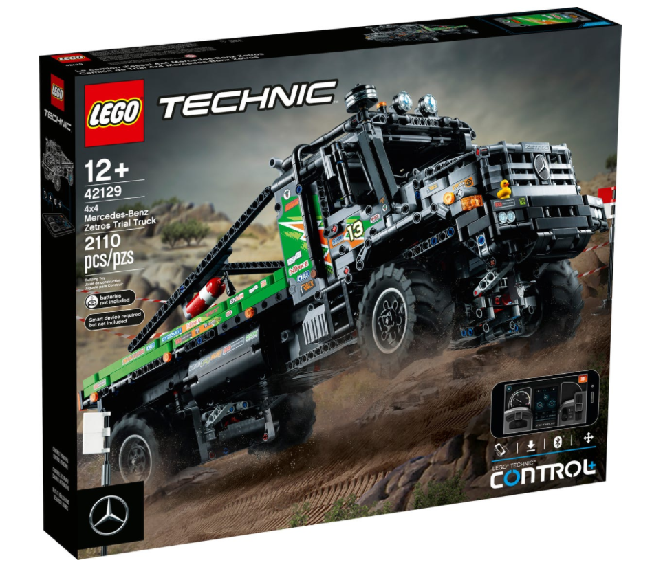 もち LEGO 42129 4x4 Mercedes-Benz Zetros Trial Truck 平治(Tec