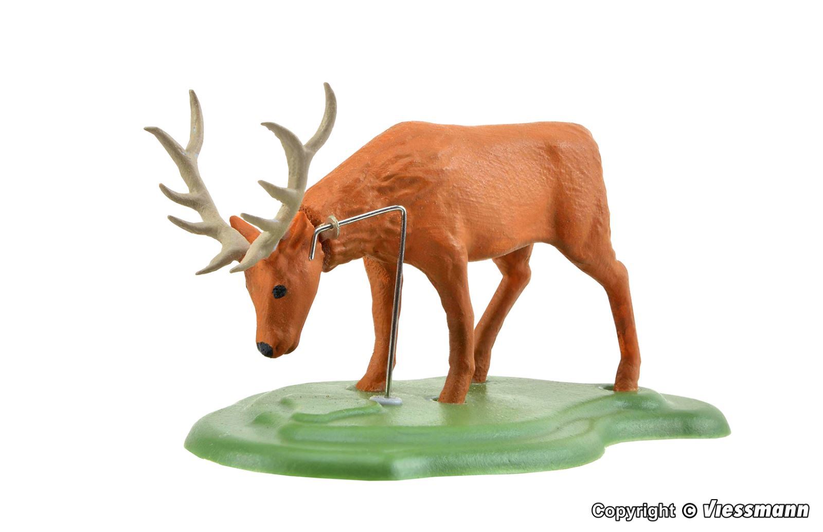 Viessmann 5180 HO規 Deer with movable head 電動鹿 (1580)