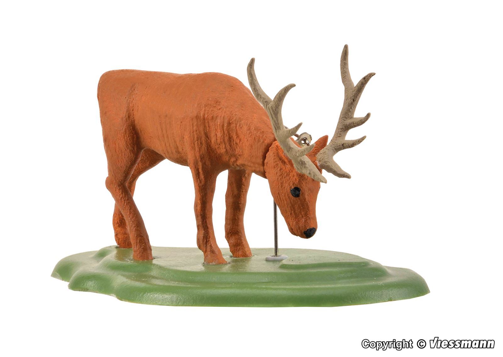 Viessmann 5180 HO規 Deer with movable head 電動鹿 (1580)