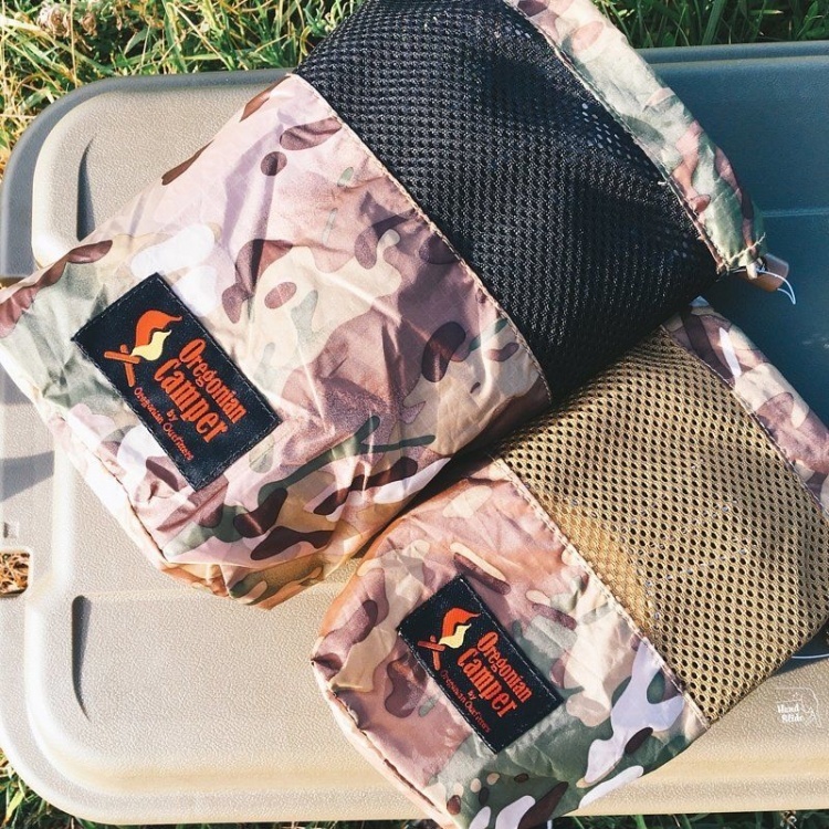 Hand Slide 日本 Oregonian Camper 迷彩收納袋L OCB809