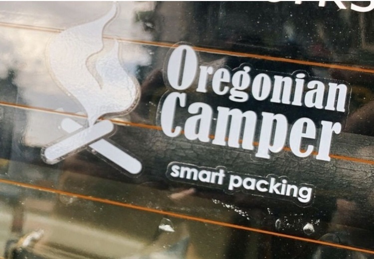 Hand Slide 日本 Oregonian Camper 貼紙