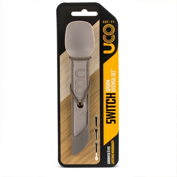 美國 UCO 刀叉匙餐具組 多功能餐具組 刀叉餐具 無雙酚A 戶外用叉匙 耐熱240度 戶外多功能輕量 切換餐具組