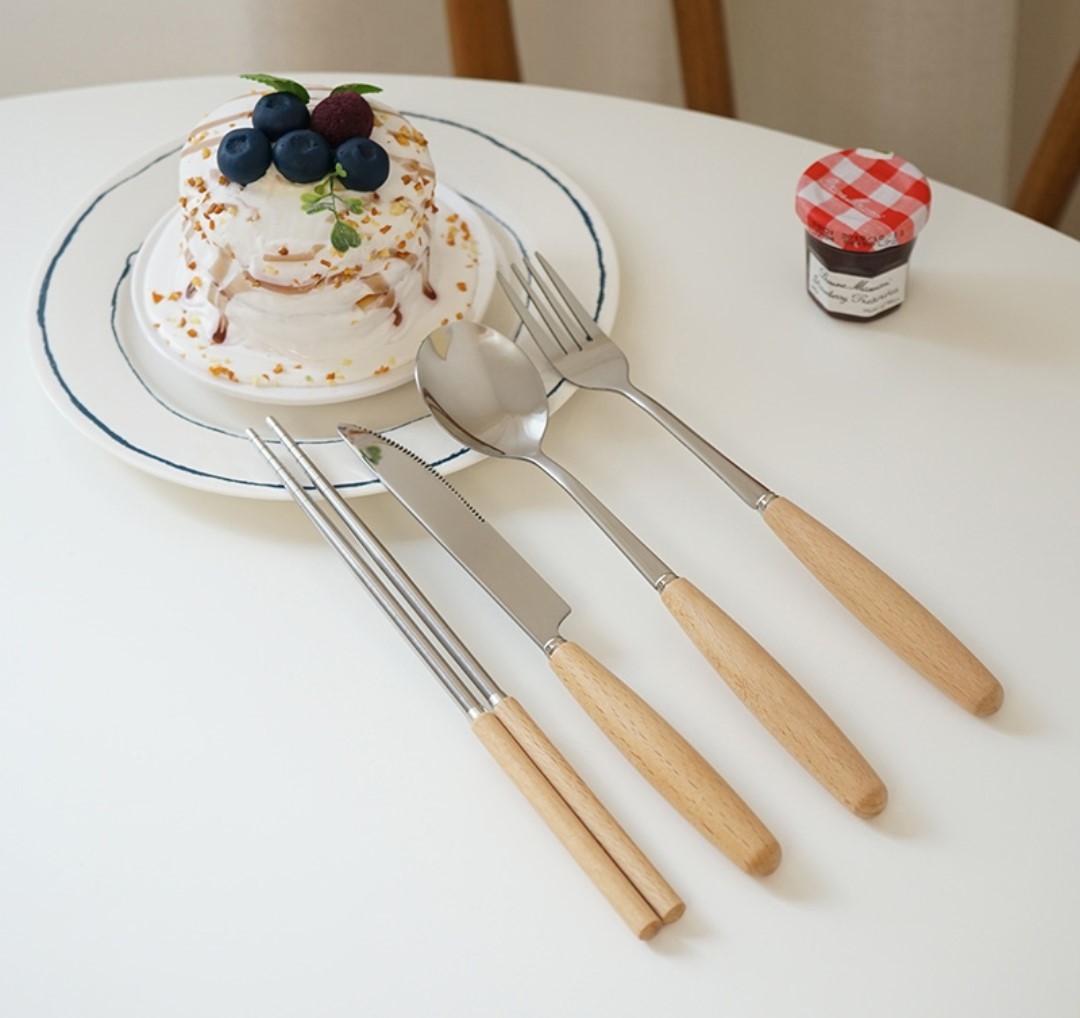 無印風日式餐具四件組