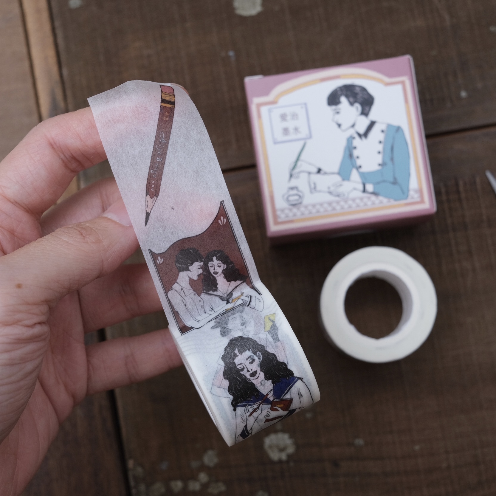 愛治文具房 5週年紀念款紙膠帶