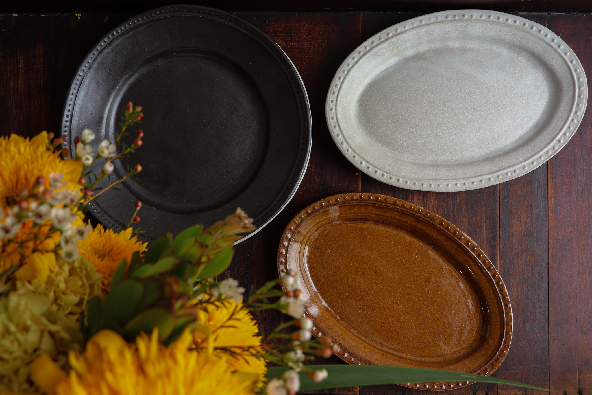 輪點橢圓盤、義大利麵盤