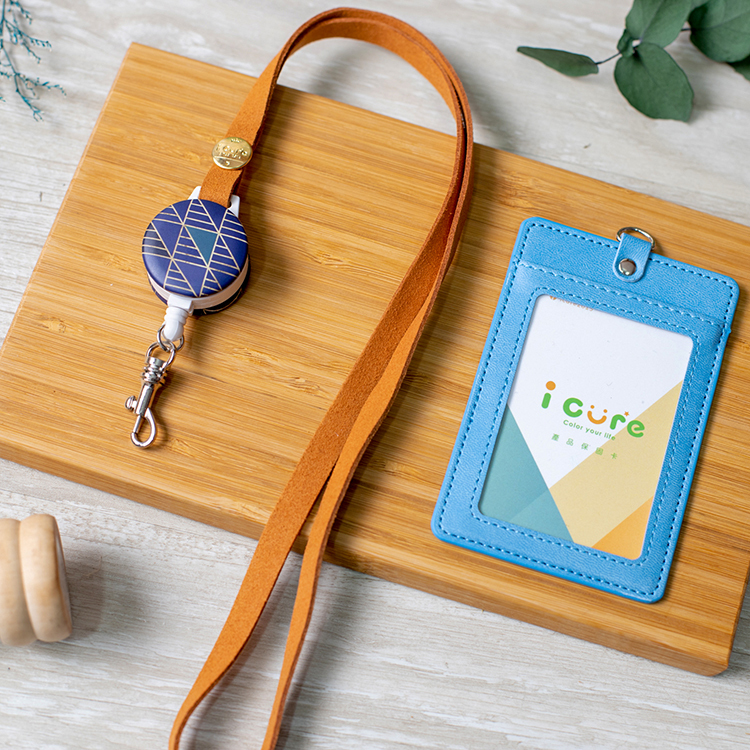 i 好戴 伸縮卡套組- 金銀幾何系列 / 九金