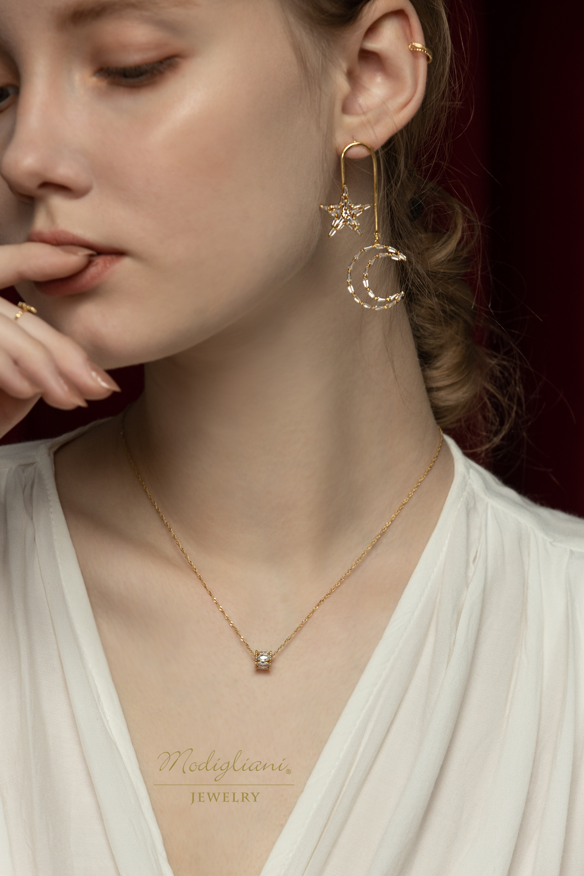 18KGP 極緻滾輪項鍊