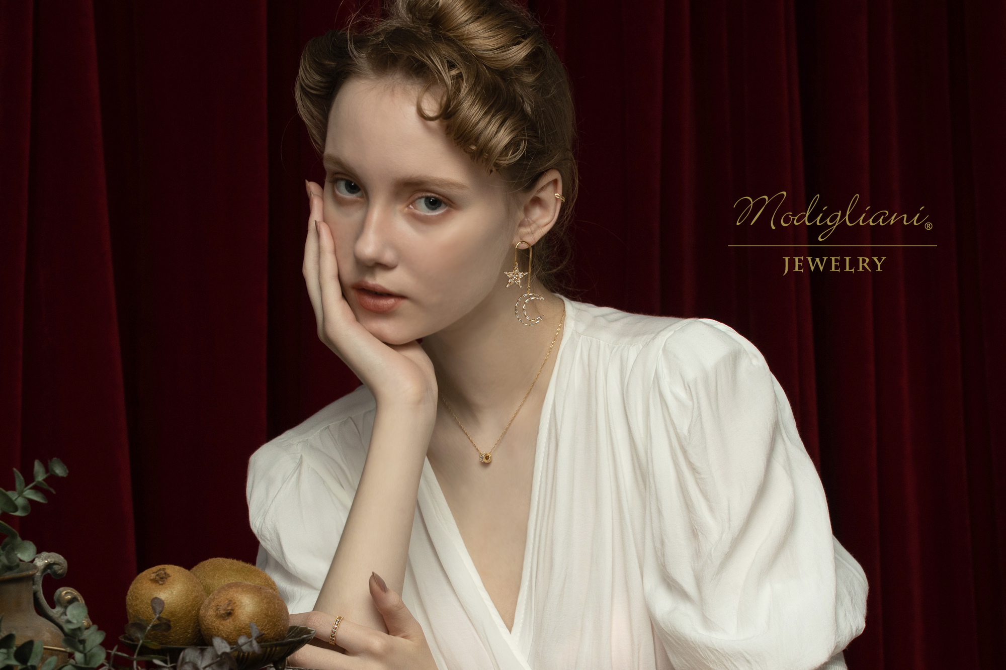 黃銅飾品,黃銅,簡約,項鍊,百搭,滾輪,鋯石