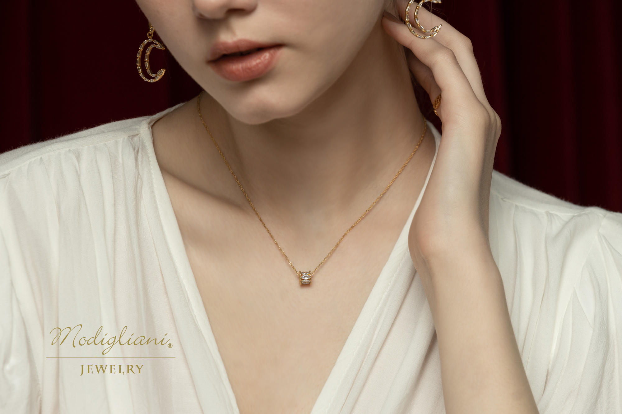 18KGP 極緻滾輪項鍊