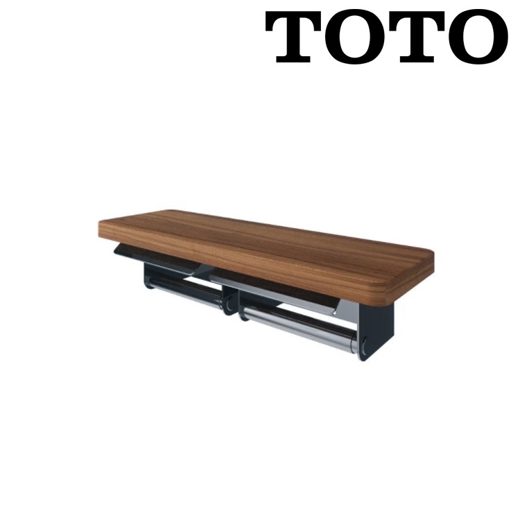 Toto TX720MMBV1#NW Double Paper Holder with Shelf