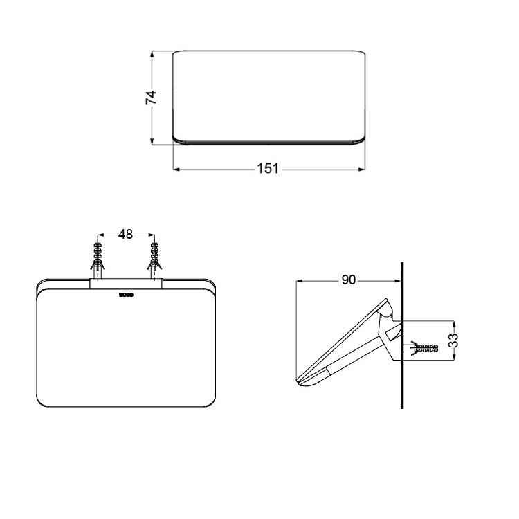 Toto "G Selection" YH902C Paper Holder
