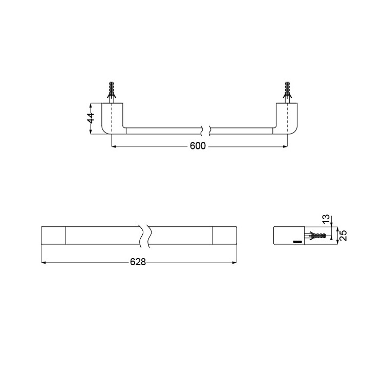 Toto "G Selection" YT902 (YT902S6C) Towel Bar