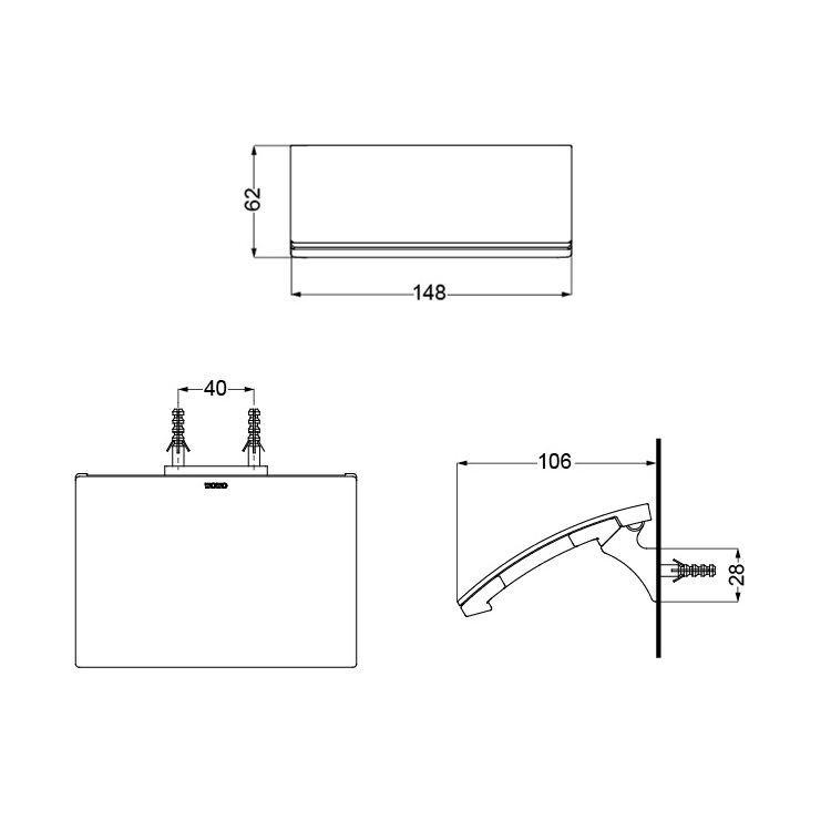 Toto "G Selection" YH903C Paper Holder