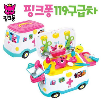韓國直送🇰🇷Pinkfong救護車 醫院 醫生套裝