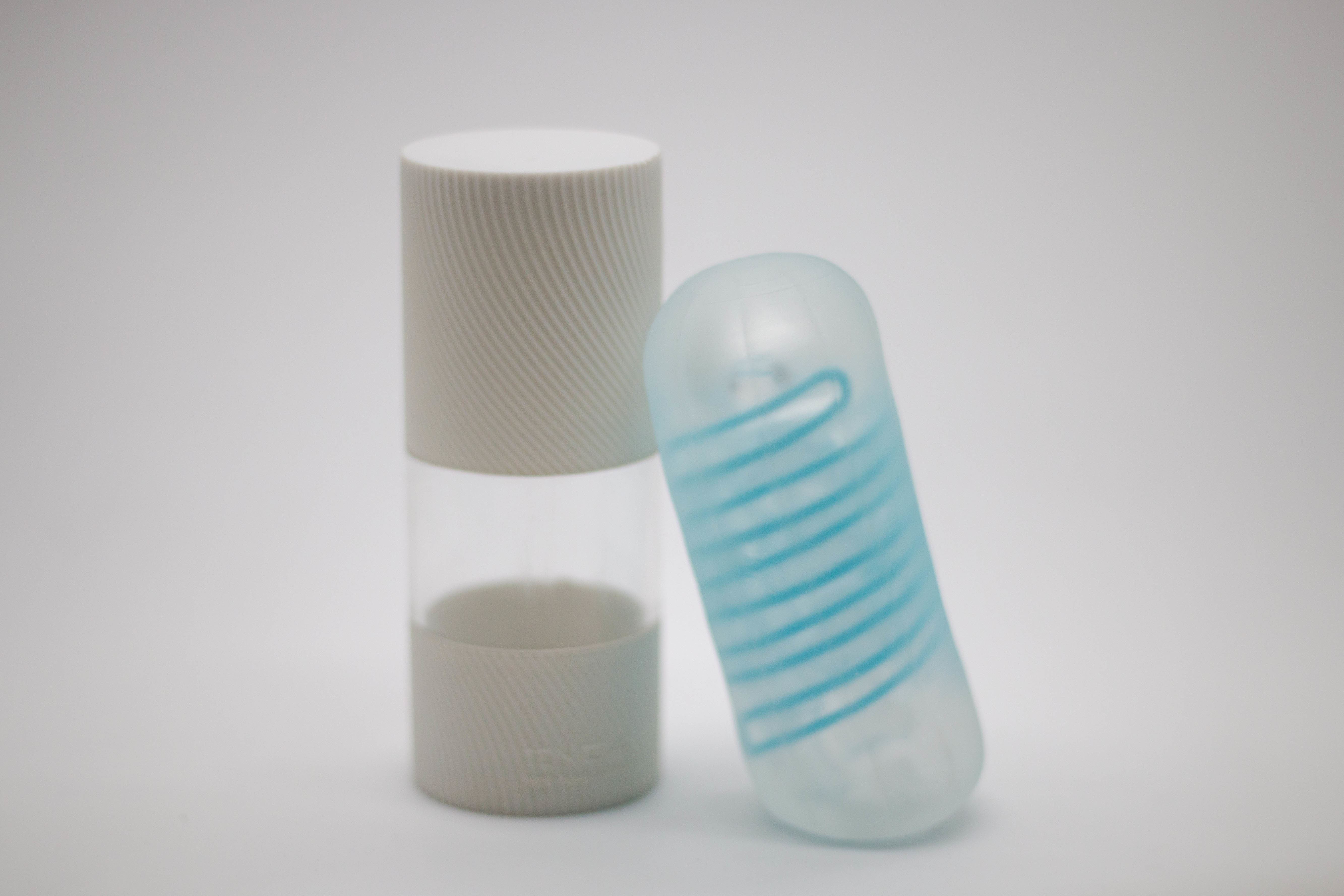 TENGA SPINNER 01波刀紋，商品外殼、主體實拍圖
