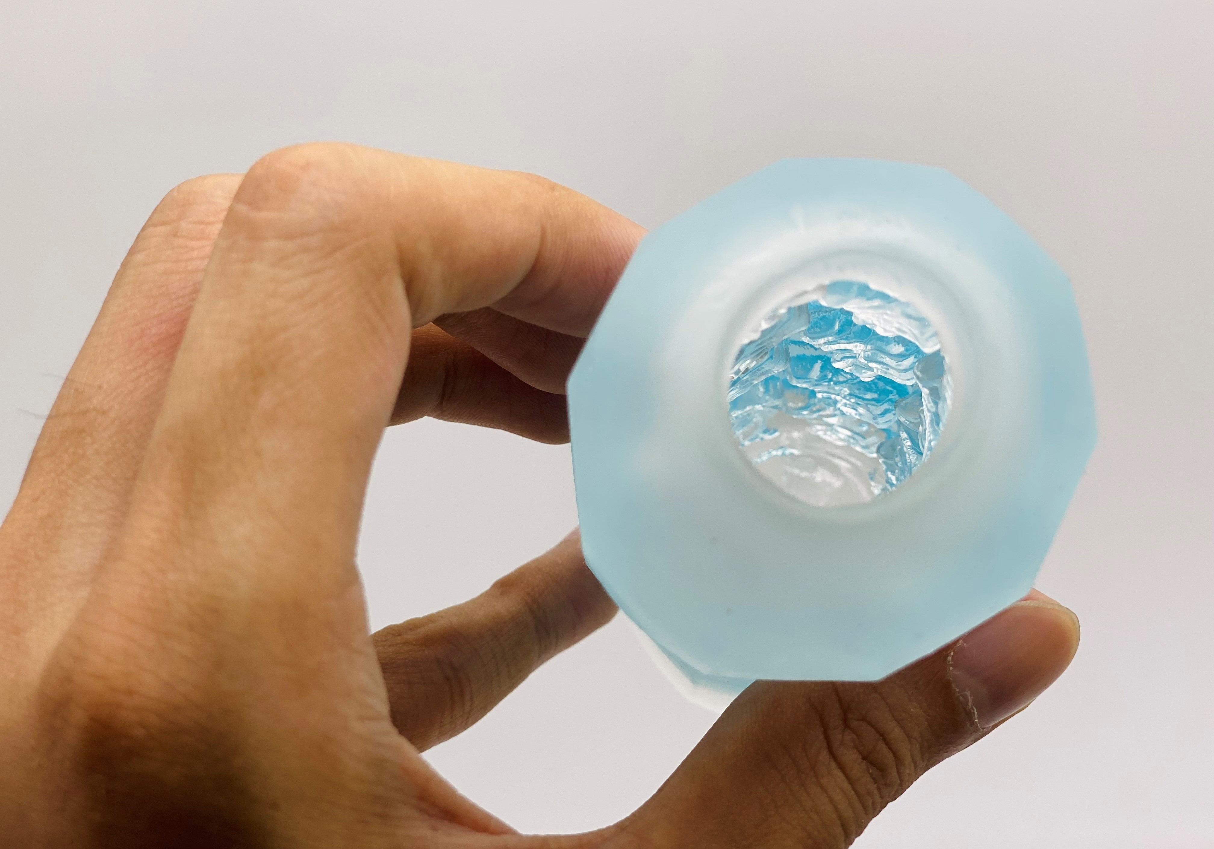 TENGA SPINNER 01波刀紋，內部細節呈現