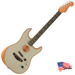 Fender USA Stratocaster Acoustasonic TSB