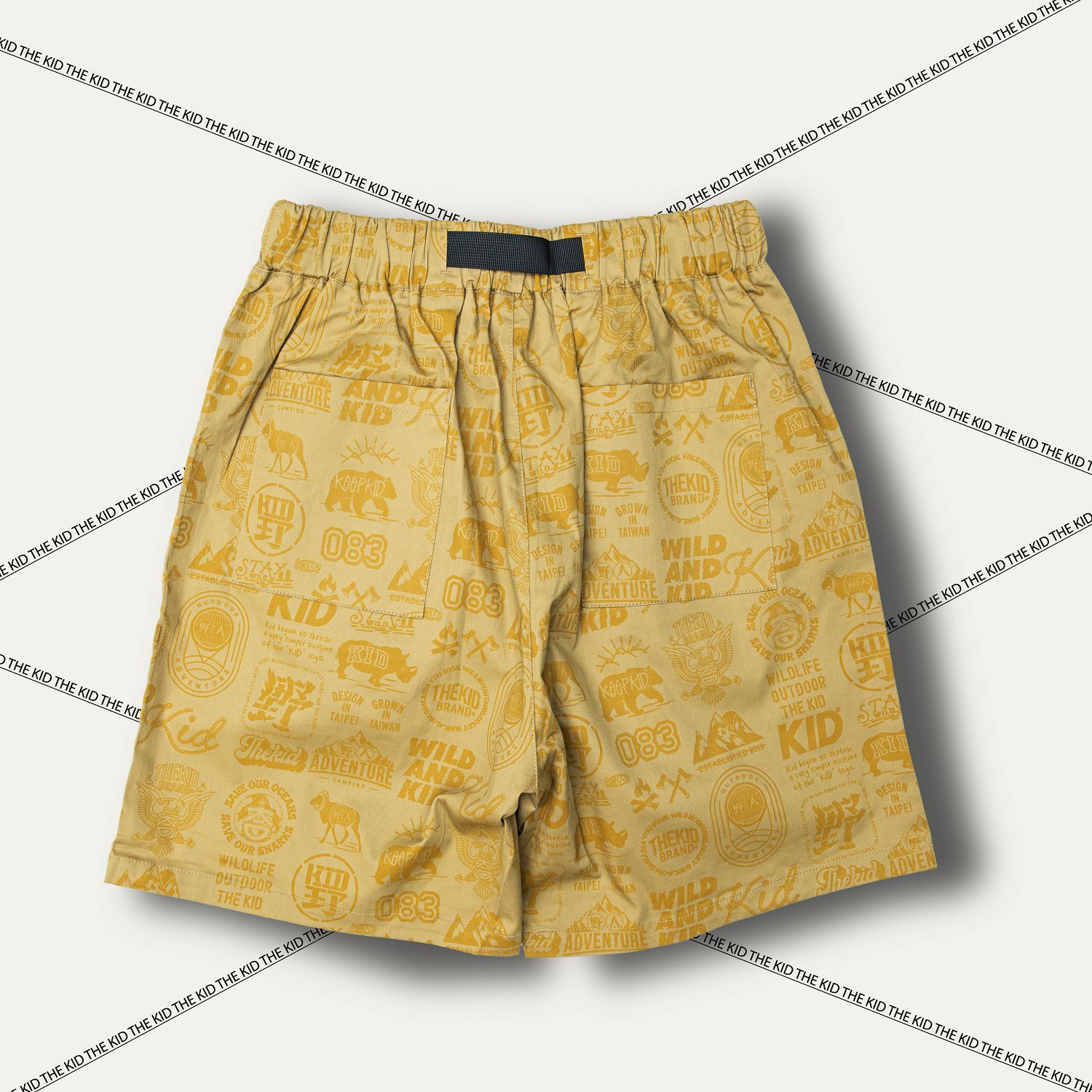 KID ® 野生動物滿板套裝 短褲