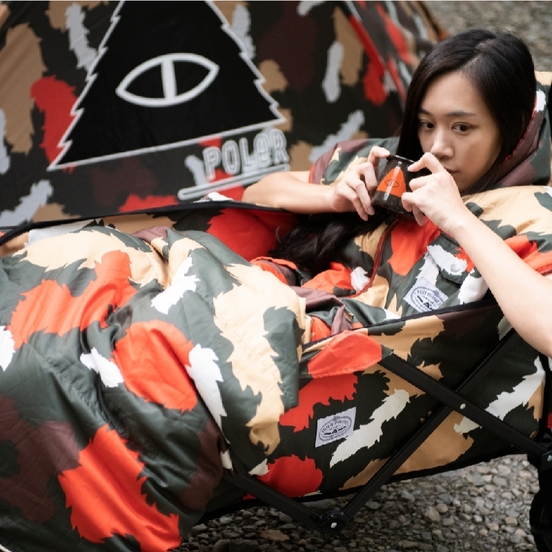 POLeR｜風格印花雙面睡袋 D-5-3