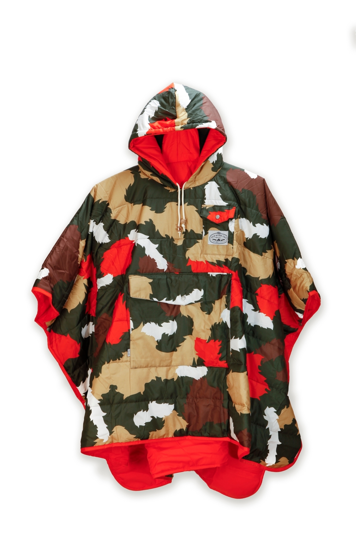 POLeR｜風格印花 雙面斗篷