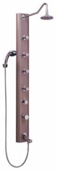 摩登 淋浴柱 鋁合金 適合水壓3kg LD-9915B