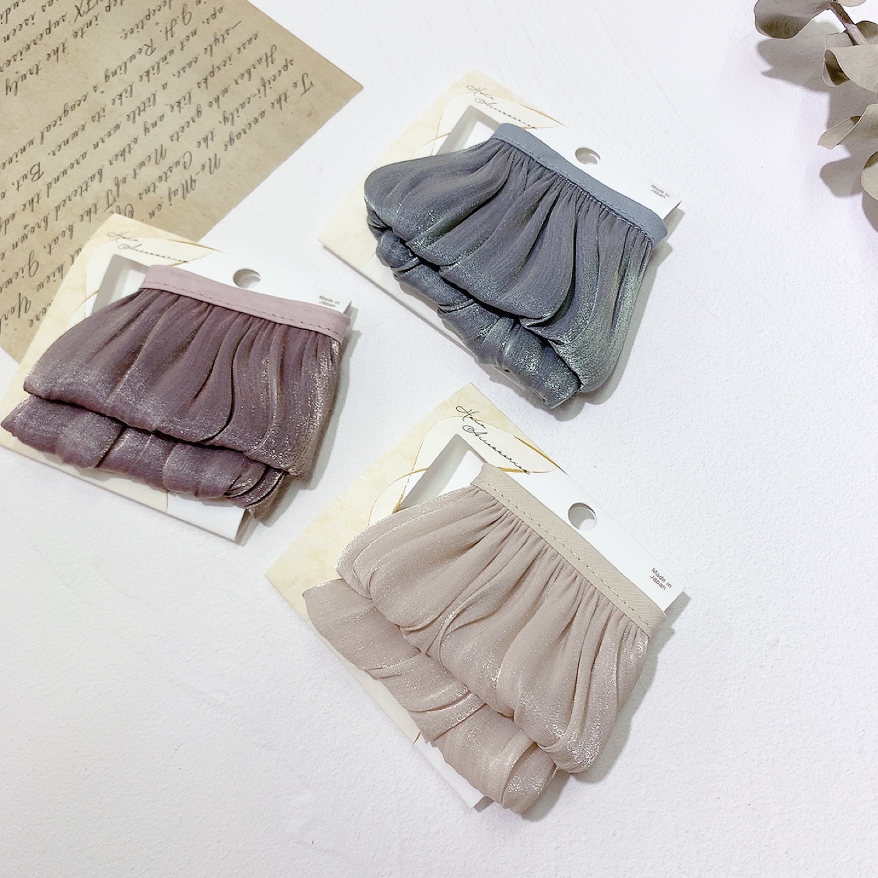 [日本制] 蛋糕層鐵線髮帶