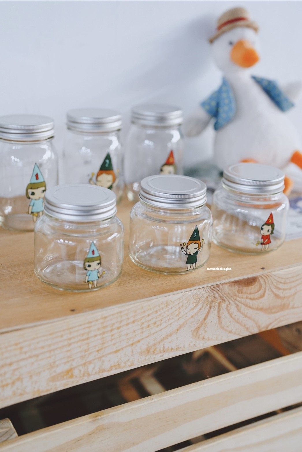 【現貨】奈良美智 玻璃密封罐頭 小 / 中