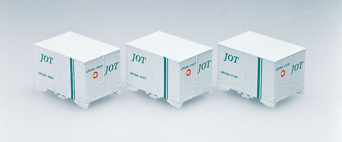 Tomix 3116 N規 私有UR18A冷藏 日本石油運輸 貨櫃 3入