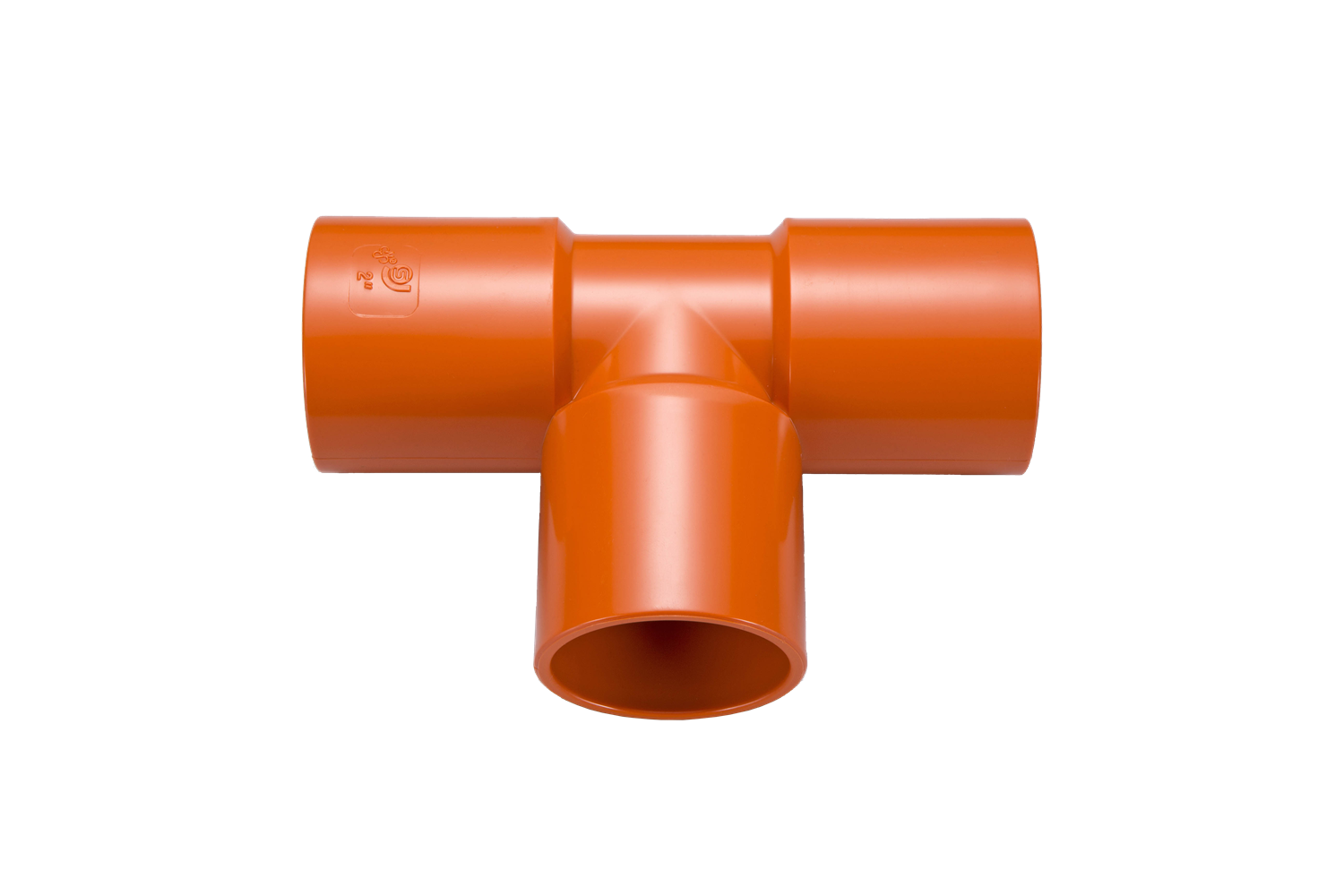 PVC同徑三通-桔薄