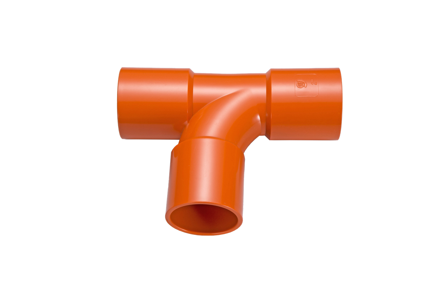 PVC同徑順T-桔薄