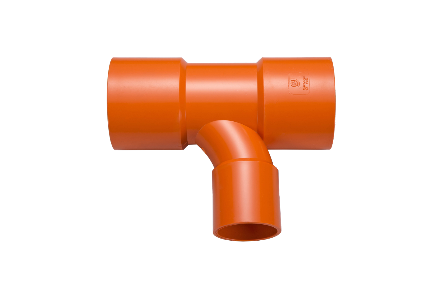 PVC異徑順T-桔薄