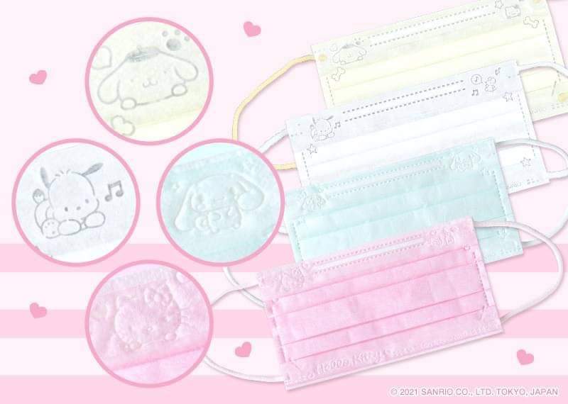 Sanrio成人不織布口罩30片裝