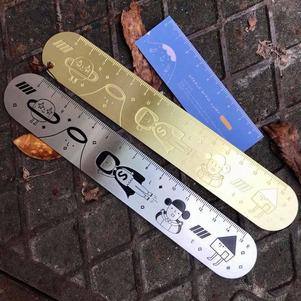 鋼尺／黃銅尺｜右手超人 臺灣