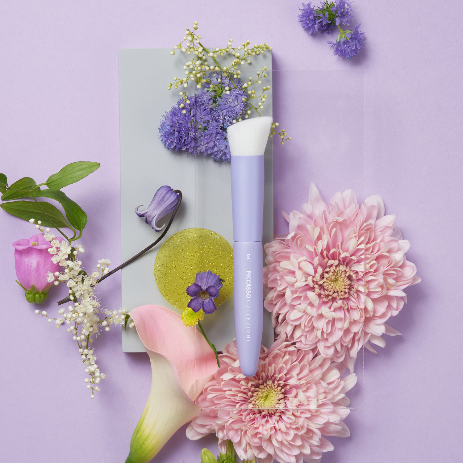 PICCASSO Collezioni Purple Edition 131 Foundation Brush [Limited Edition]