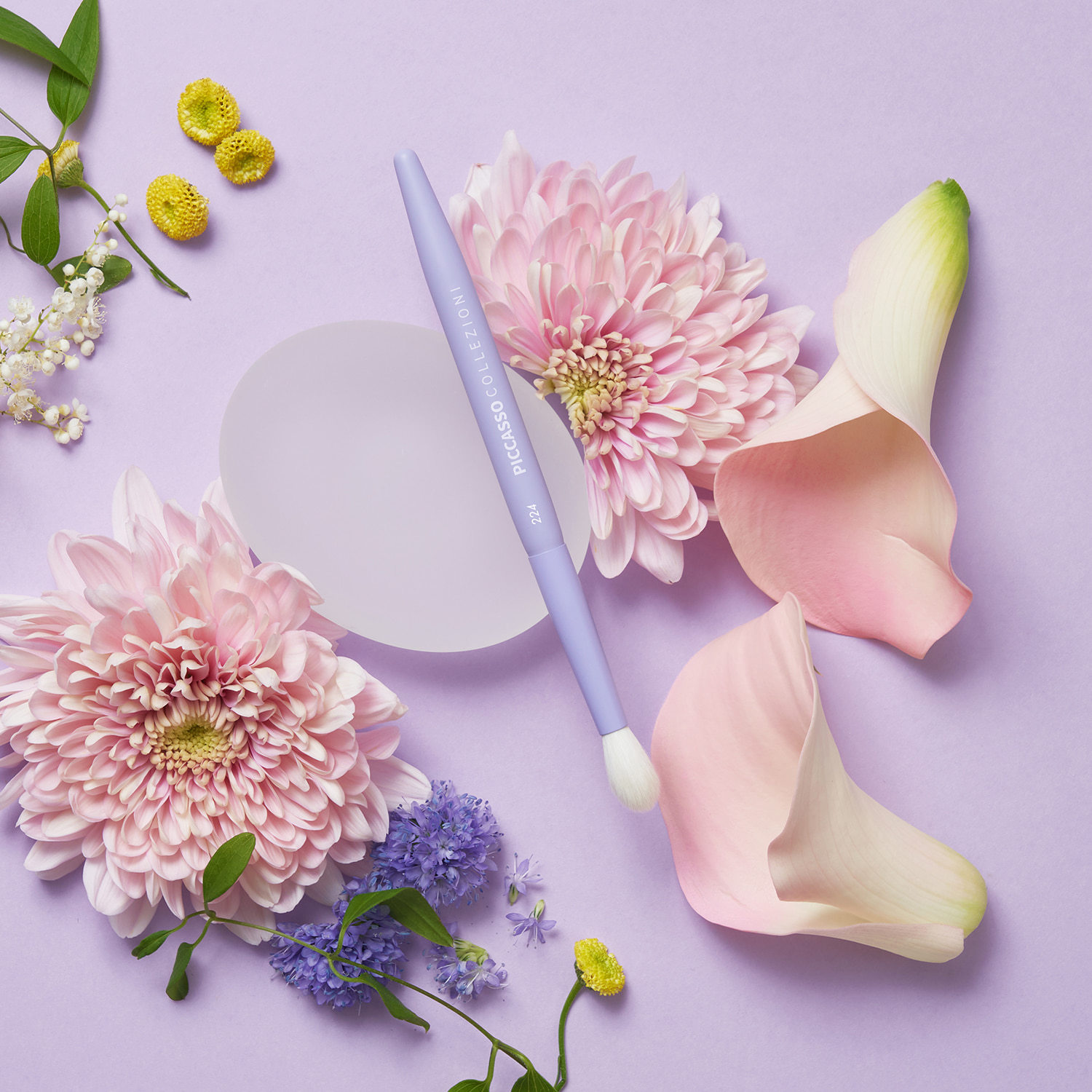 PICCASSO Collezioni Purple Edition 224 Eyeshadow Brush [Limited Edition]