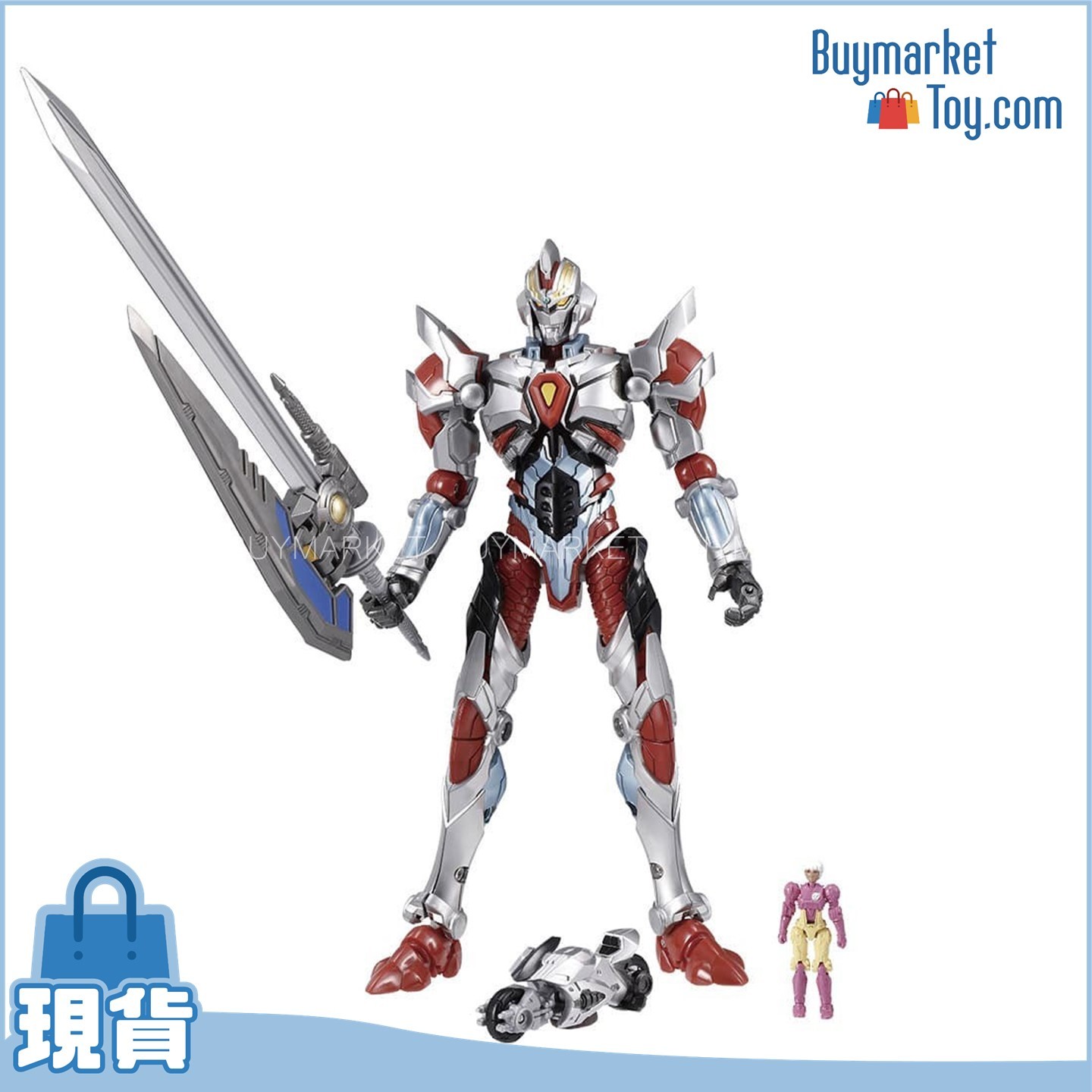 Diaclone Gridman Universe #02 (Diaclone VS 電光超人) Full color version