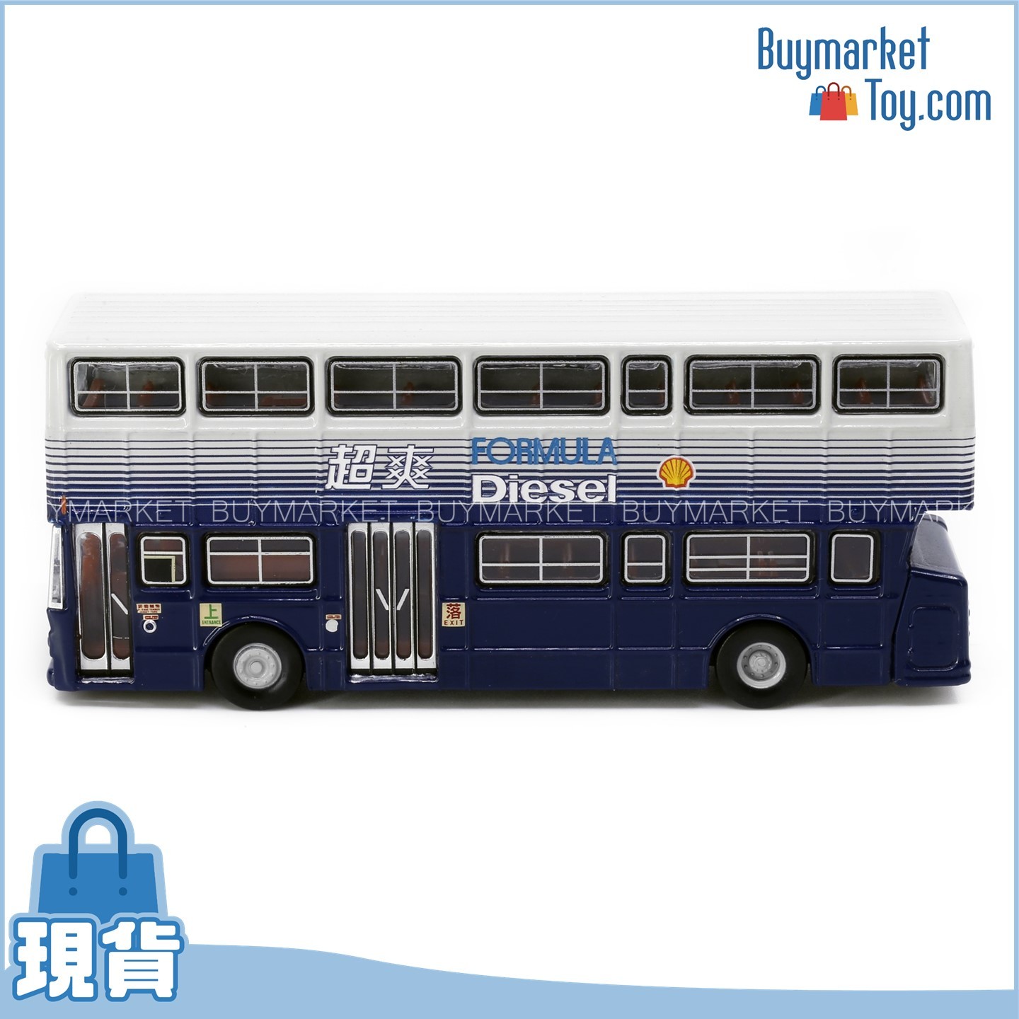 Tiny 微影 - 1/110 利蘭珍寶(平頂寶)Shell 巴士