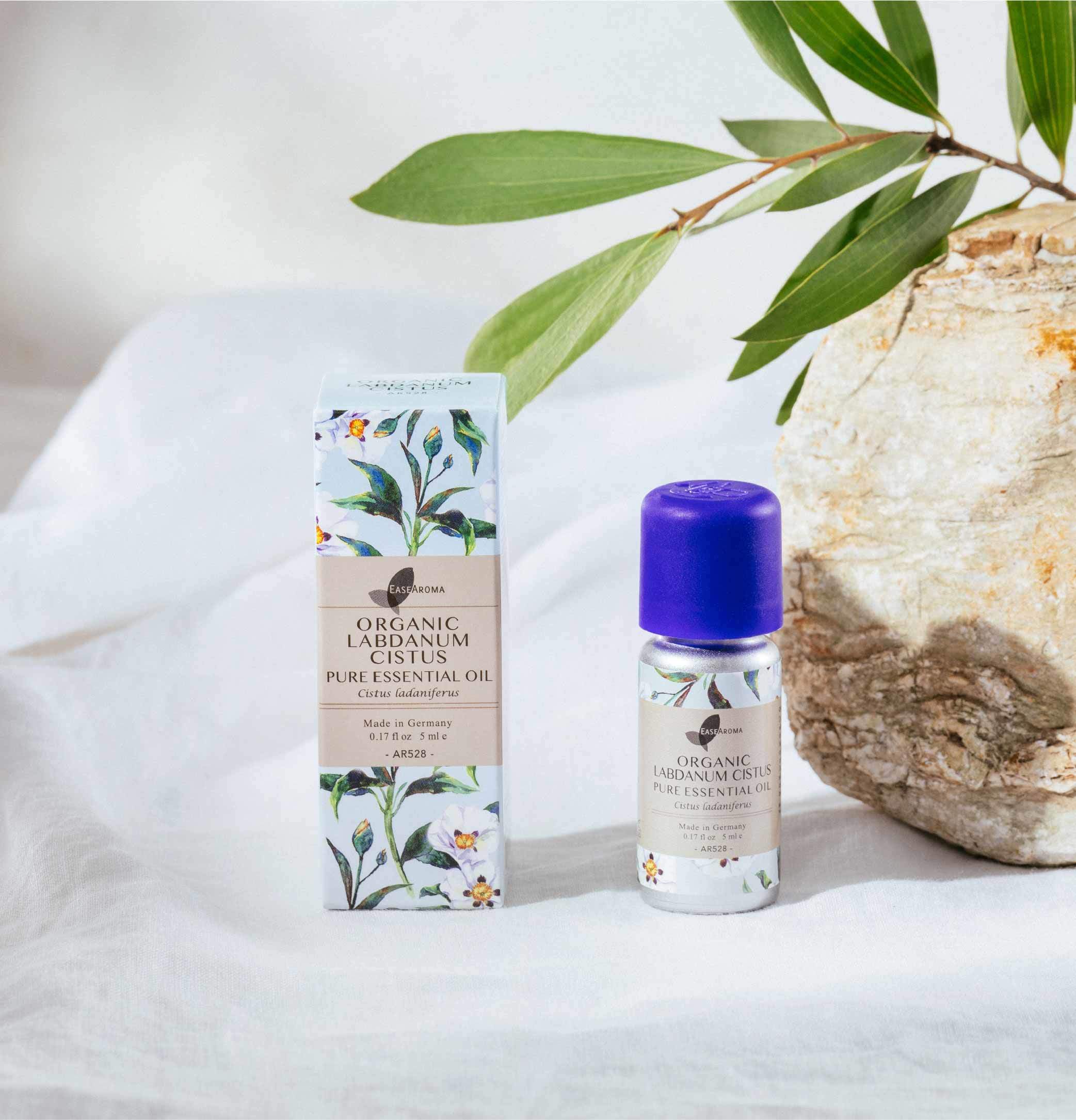 Single Essential Oil 【Organic Labdanum  Cistus】