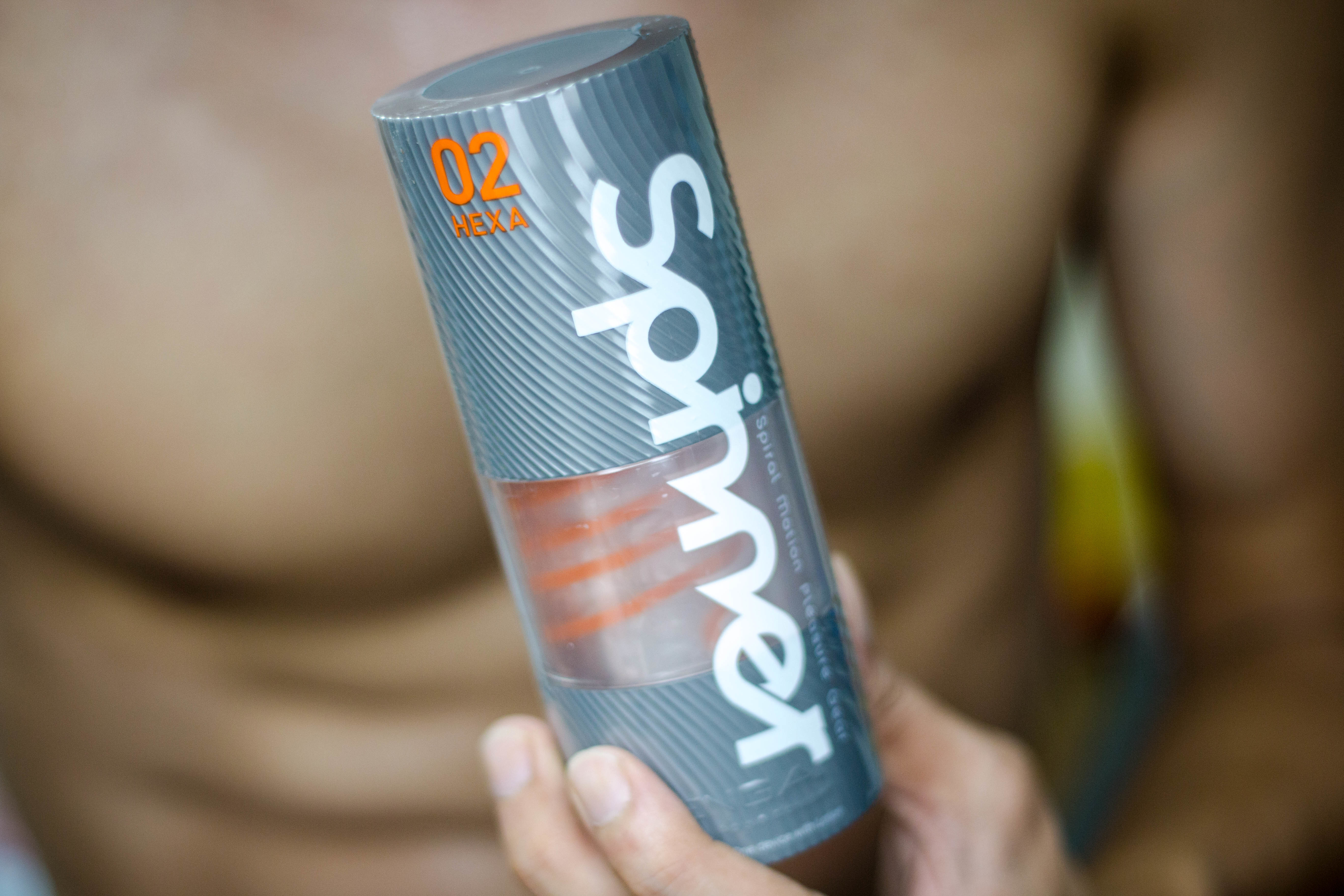 TENGA SPINNER 02六角槍HEXA，產品實體圖