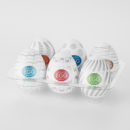 TENGA EGG STANDARD 彈嫩系列 [STANDARD PACKAGE/EGG 彈嫩綜合包(6入)]