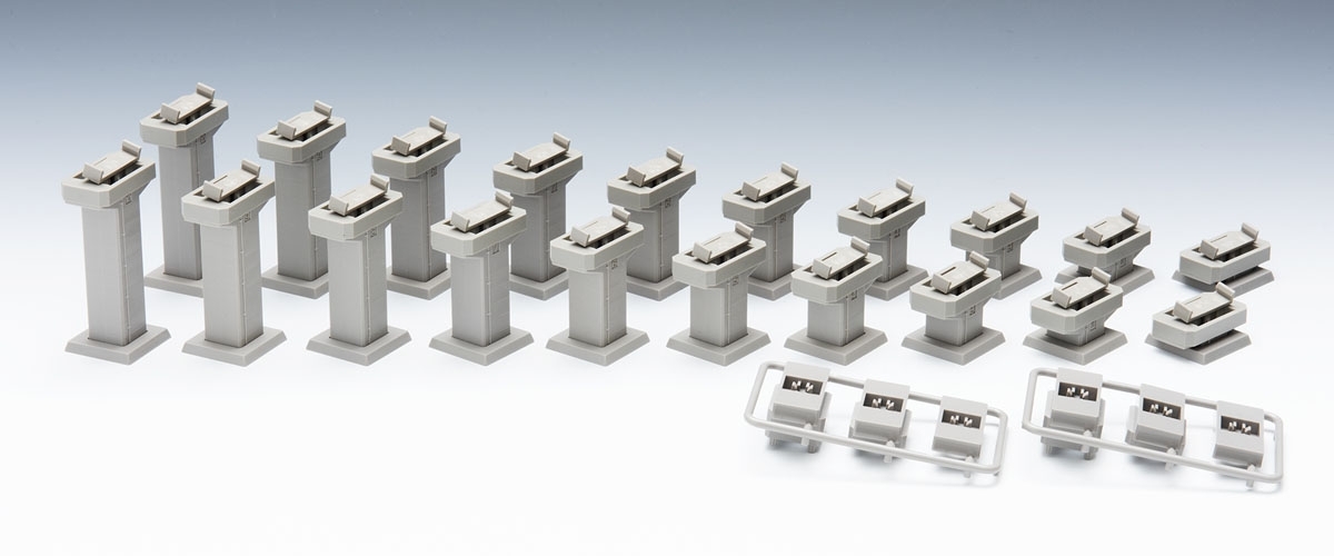 Tomix 3234 N規 PC 勾配橋角 P1-P10 10入 2組