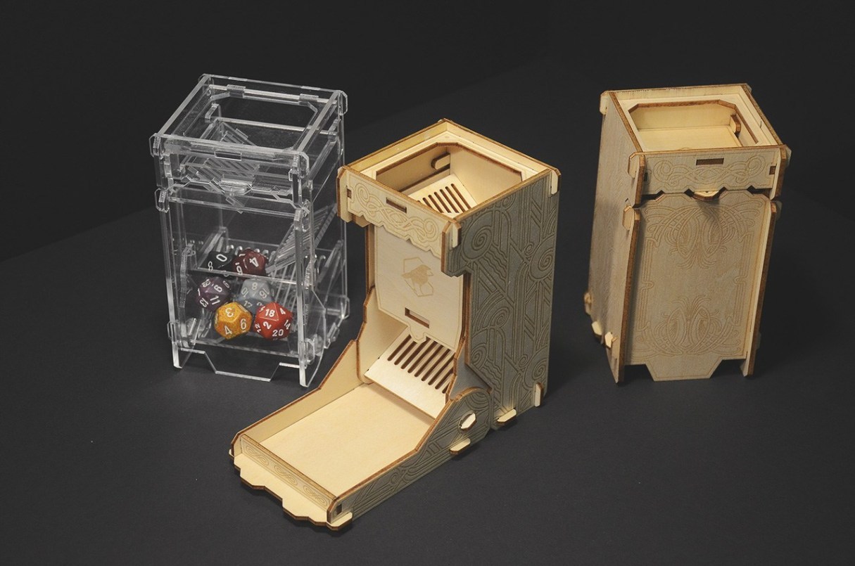 烏鴉盒子折疊式骰塔