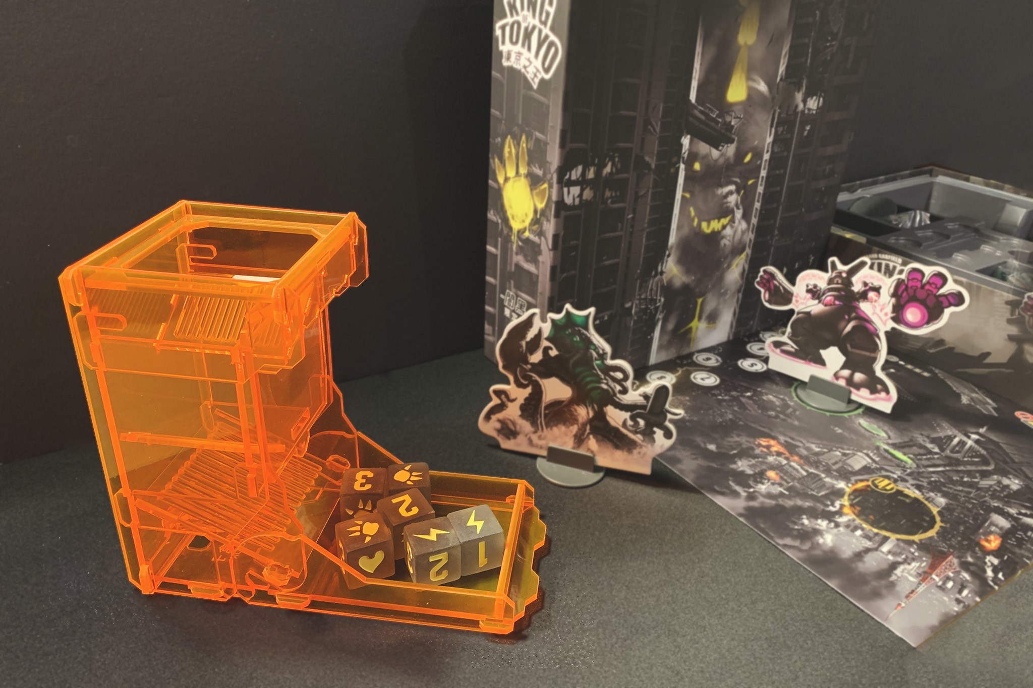 烏鴉盒子折疊式骰塔