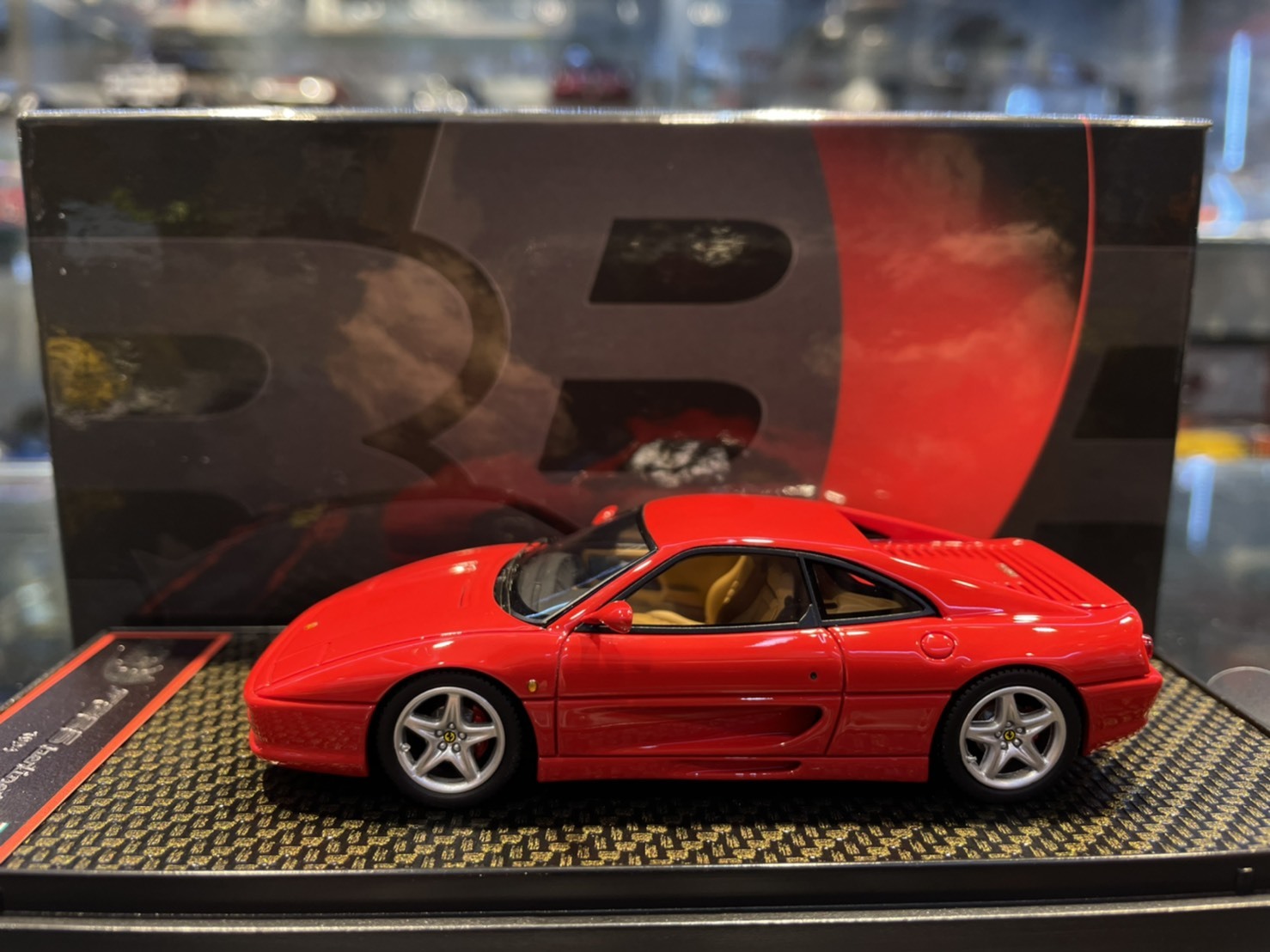 BBR BBRC09A Ferrari F355 Berlinetta Rosso Corsa 1/43