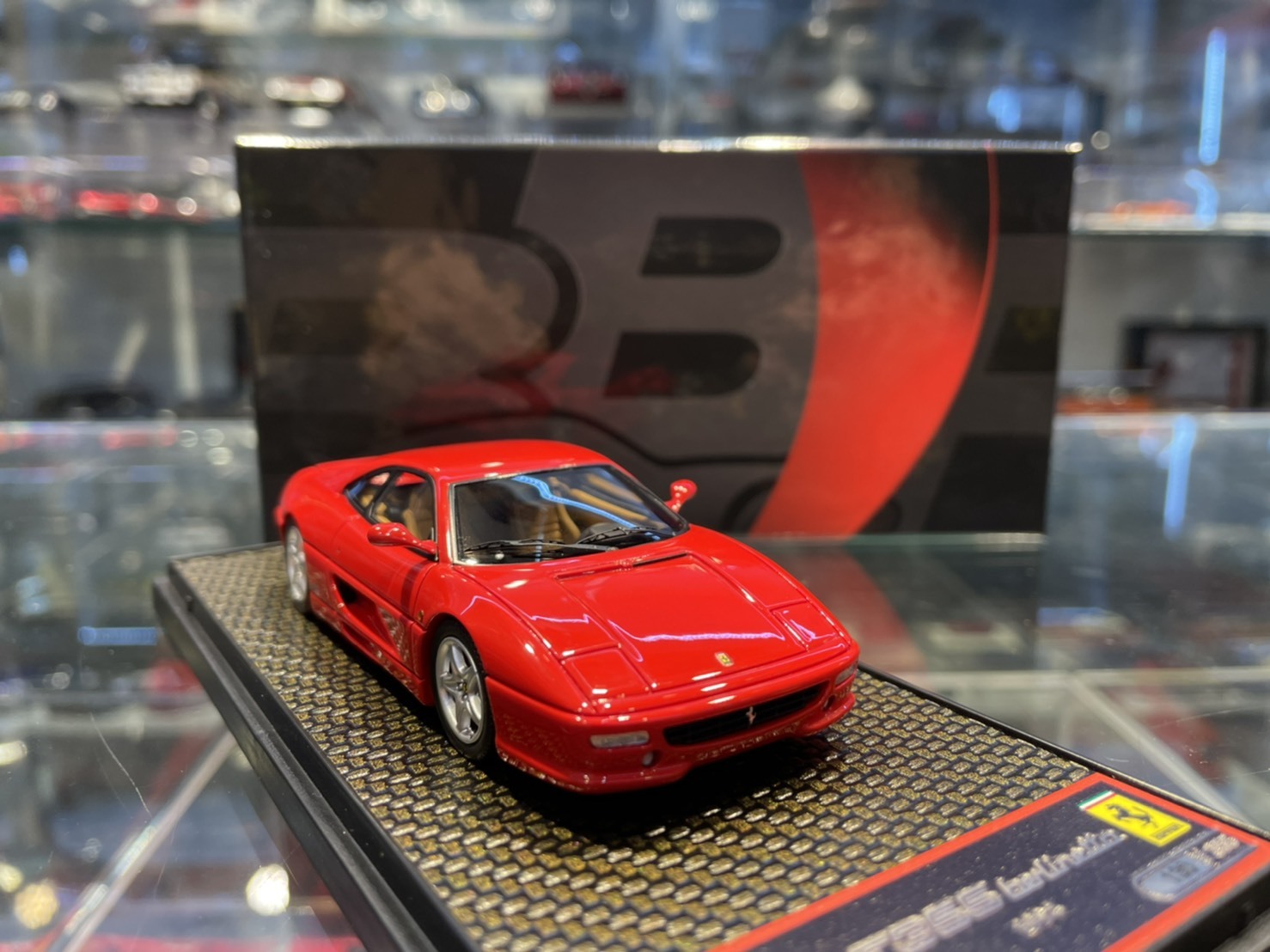 BBR BBRC09A Ferrari F355 Berlinetta Rosso Corsa 1/43